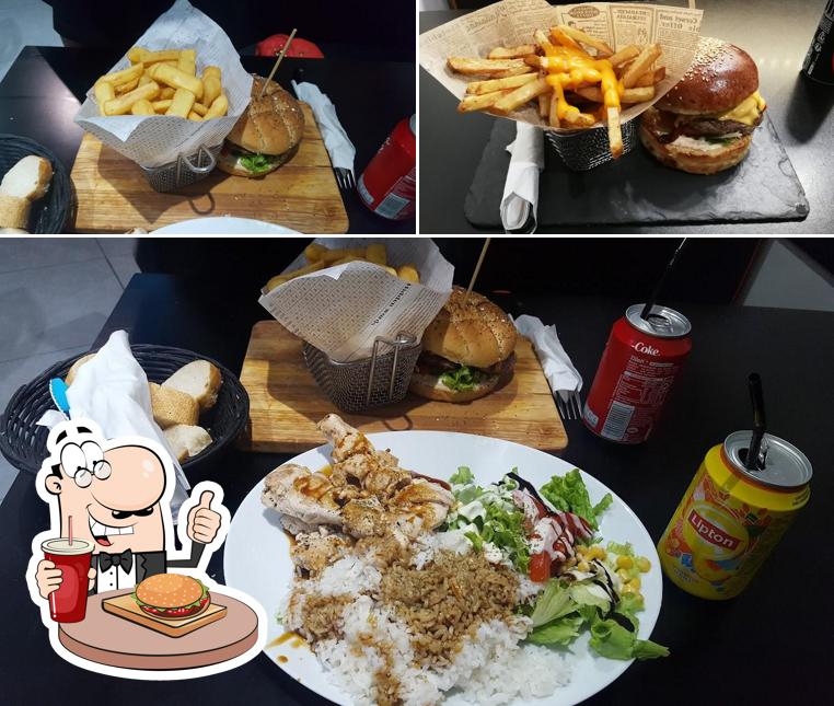 Essayez un hamburger à Brasserie L'escale Montpellier