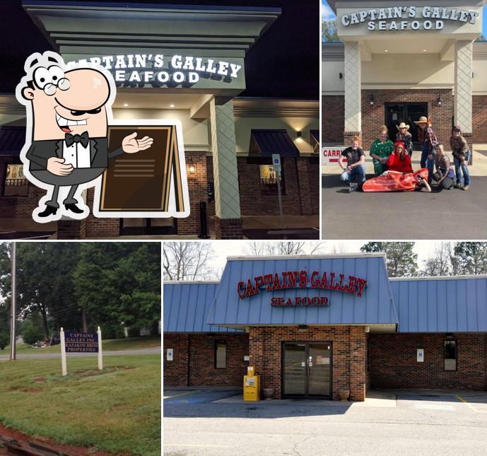 Captain's Galley in Statesville Restaurant menu and reviews