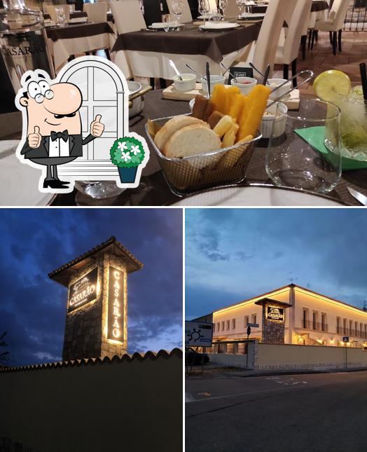 Casarão Churrascaria si caratterizza per la esterno e interni
