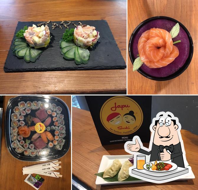 Ceviche e gyoza al Japu