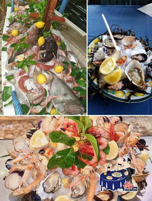 Prenez des fruits de mer à Mario L'Ostricaro Terracina