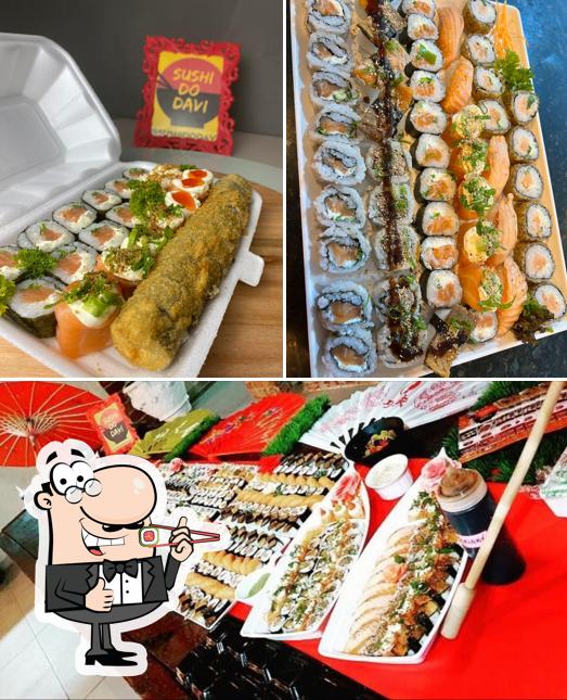 Experimente diversas opções de sushi