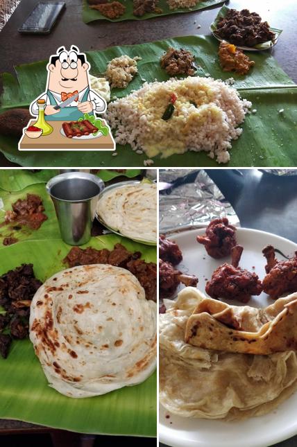 Order meat dishes at Veruthe Oru Thattukada