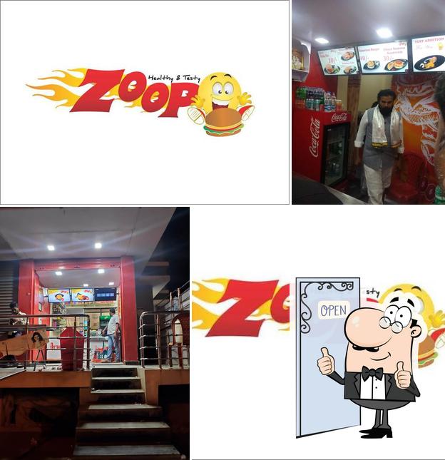 Here's an image of ZOOP fast food centre