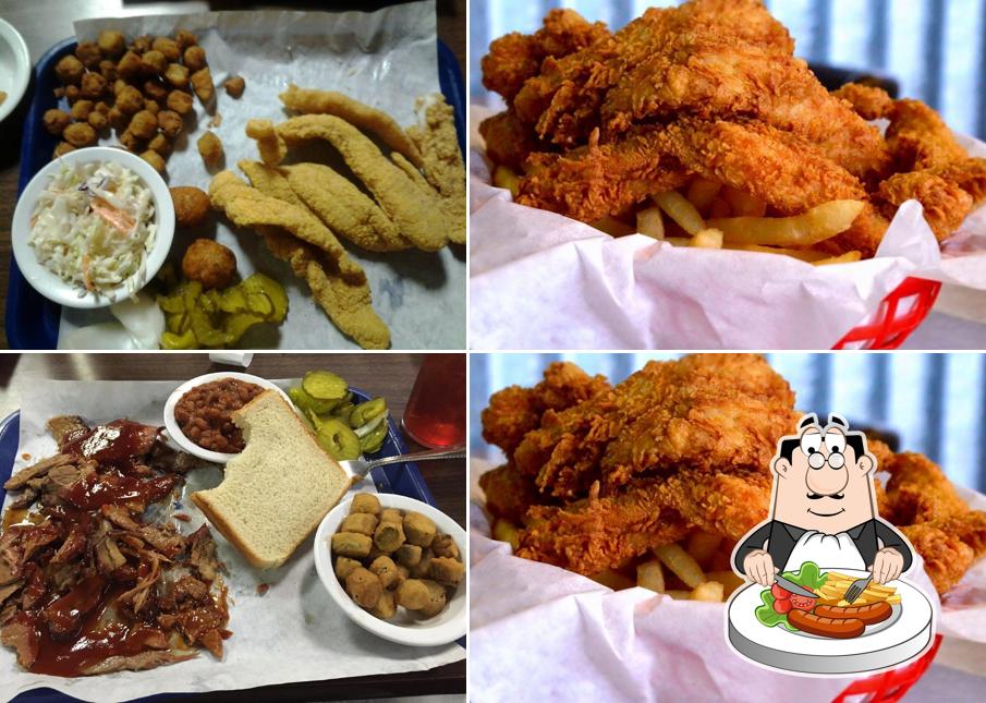 Food at Billy Ray's Catfish & BBQ - Tulsa