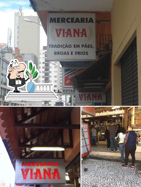 O exterior do Mercearia Viana