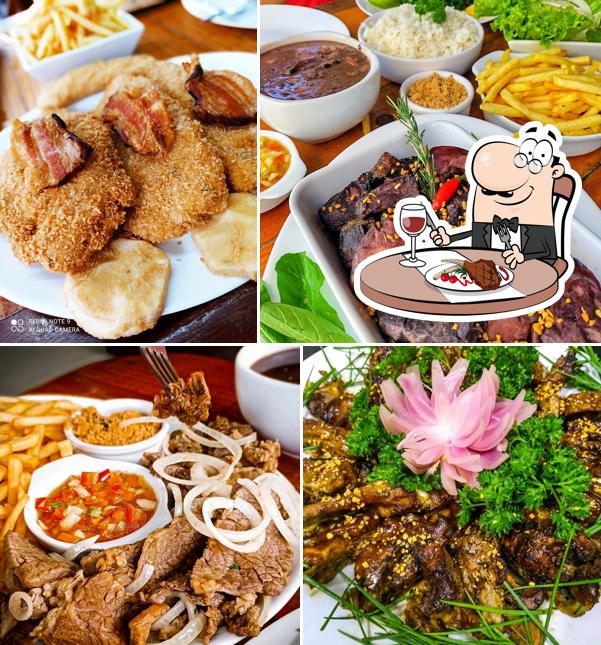 Escolha refeições de carne no Hip Hang Restaurante e Bar
