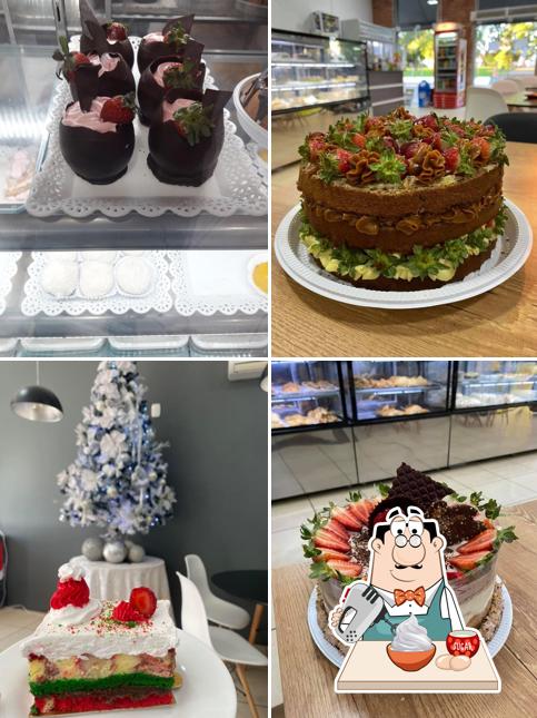 Padaria Casa do Pão oferece uma gama de pratos doces