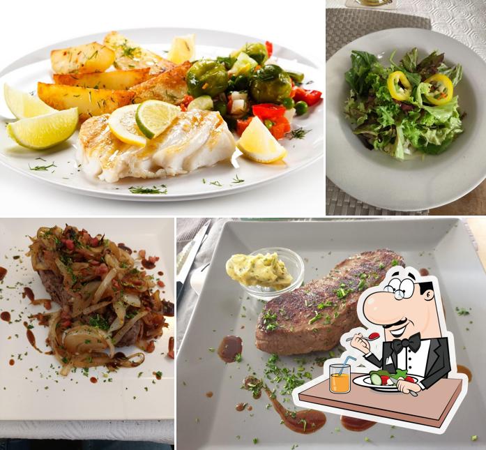 Meals at Restaurant Kaiserhof bei Sandra und Dirk. Vest im Revier Lasarz Gastronomie GmbH