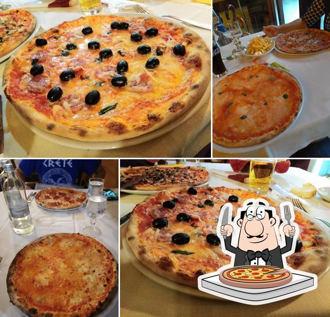Prenditi tra le svariate varianti di pizza