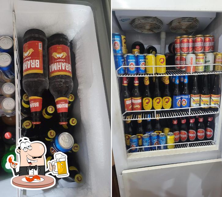 Peça uma tulipa de cerveja leve ou escura