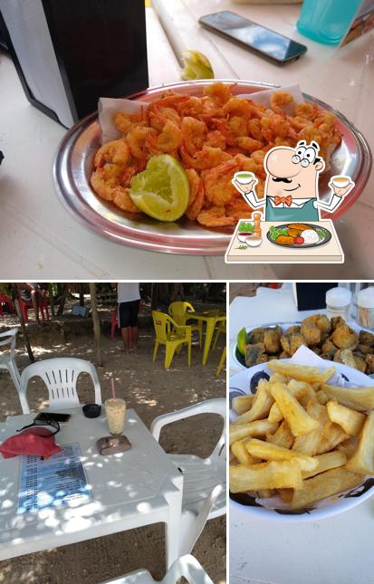 Batatas fritas em Bar da dita