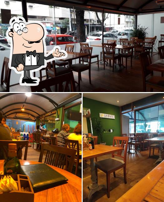 O interior do Foglia - Italian Grill