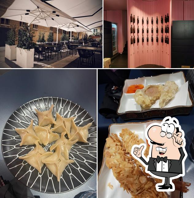Dai un’occhiata alla immagine che presenta la interni e cibo di GIFUTO SUSHI （takami centro storico）
