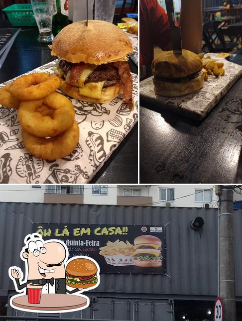 Peça um hambúrguer no ROLL BURGER