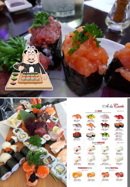 Les sushis sont un plat célèbres provenant du Japon