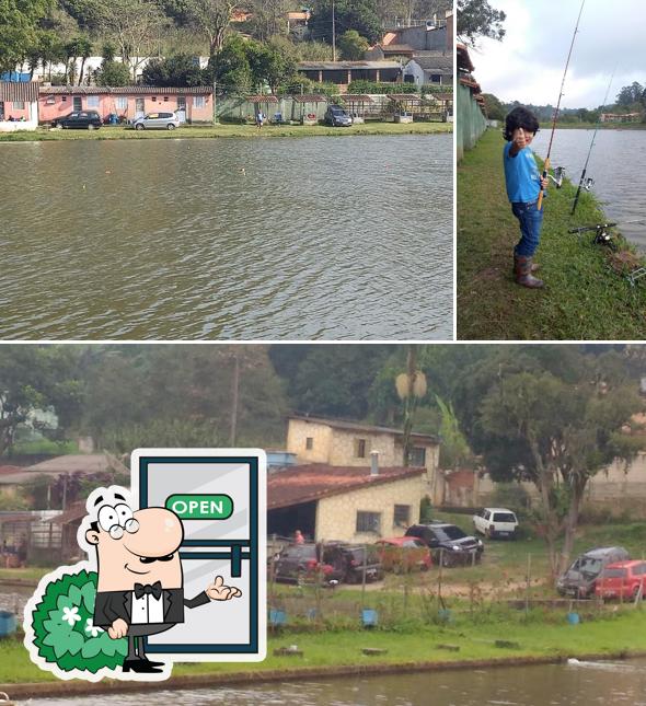 Veja imagens do exterior do Pesqueiro dos amigo