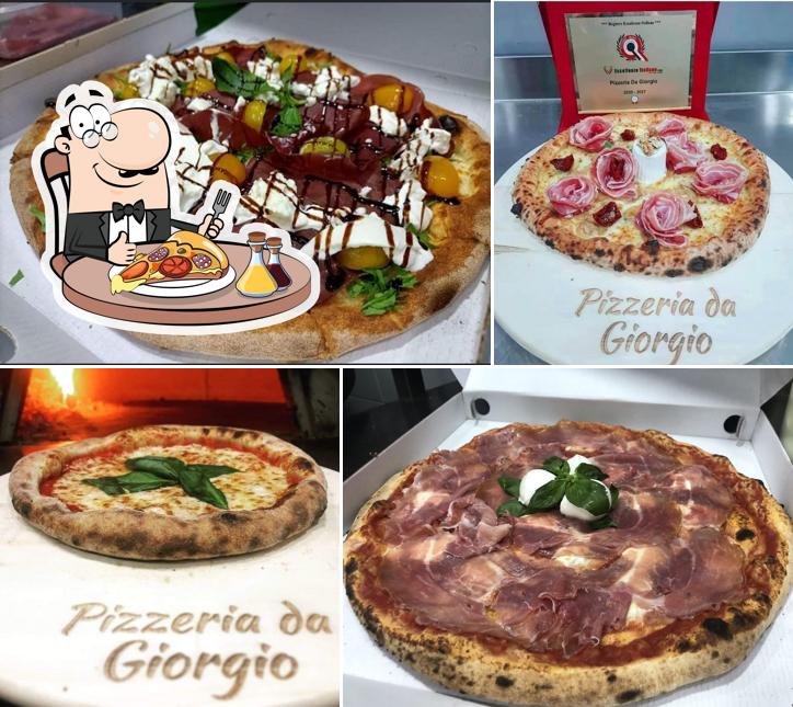 A Pizzeria da Giorgio, puoi prenderti una bella pizza