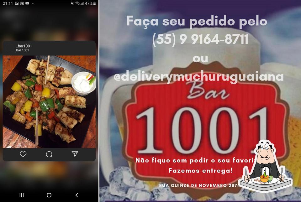 Comida em BAR 1001