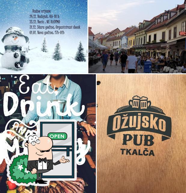 Gli esterni di Ožujsko Pub Tkalča