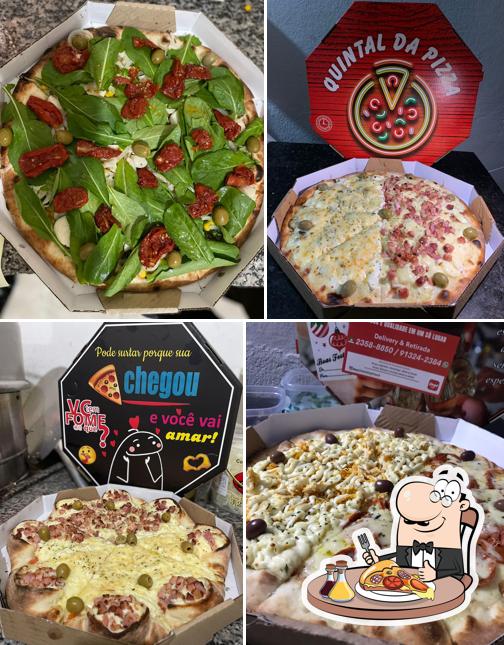 No Quintal da Pizza, você pode pedir pizza