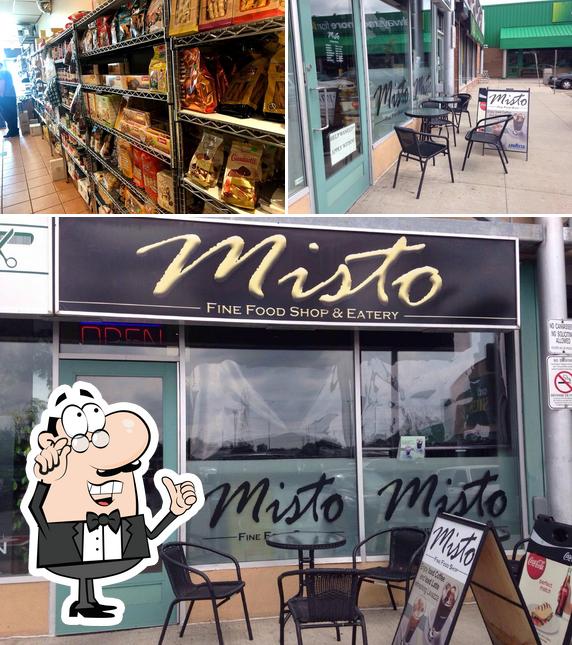 L'intérieur de Misto Fine Food Shop