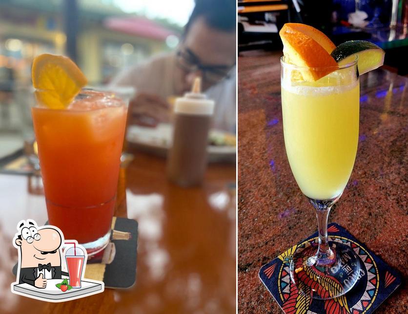 Enjoy a drink at Paco's Tacos Cantina Kapolei