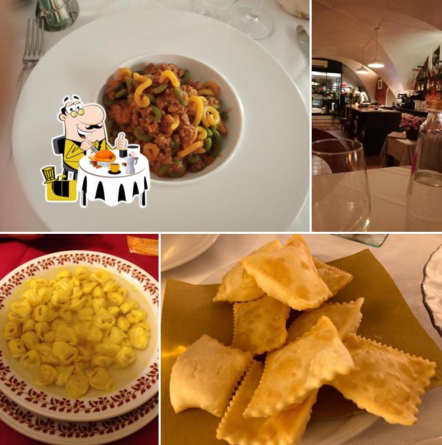 Cibo al Taverna dei Servi