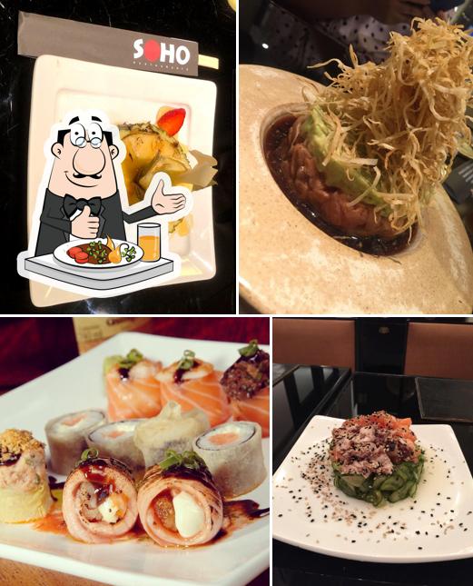 Comida em SOHO - Restaurante Japonês Contemporâneo