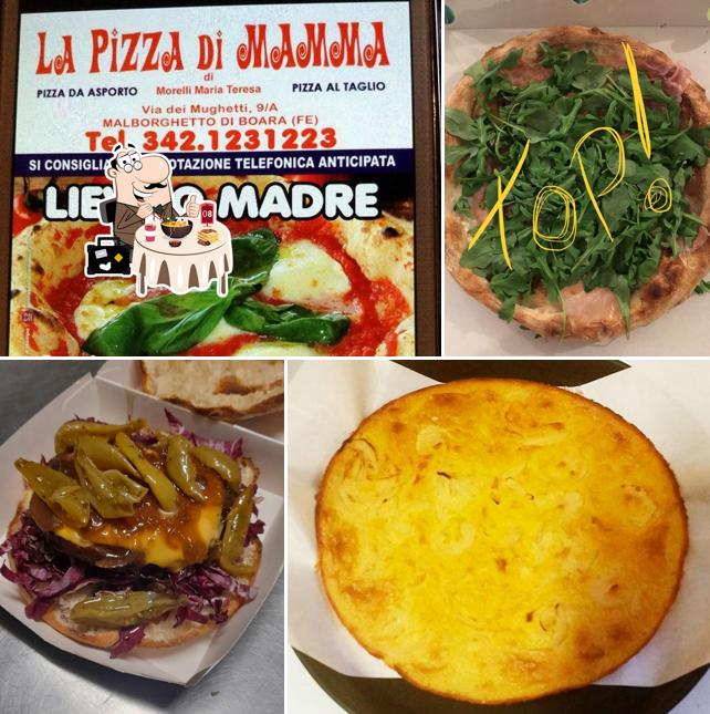 Cibo al La Pizza di Mamma