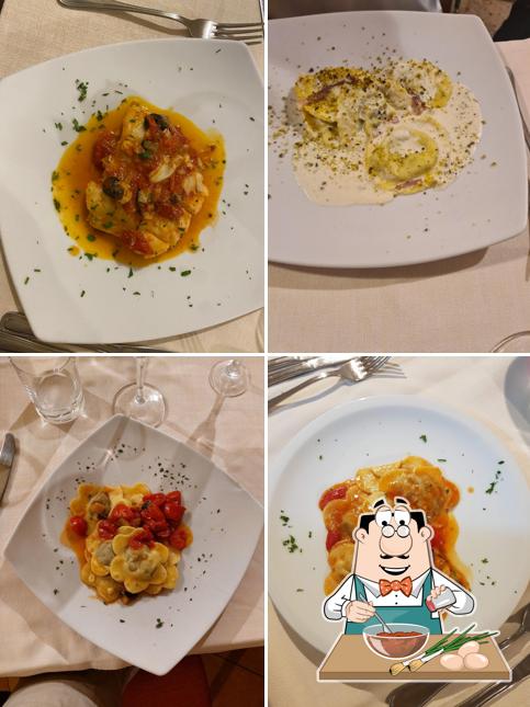 Raviolis en Ristorante Olmicello