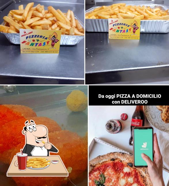 Patatine fritte al Pizzeria Rosticceria "Fantasy"