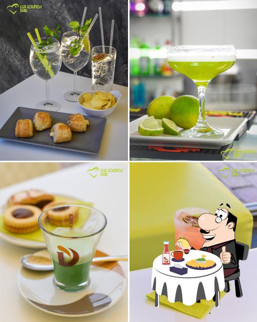 Piatto di formaggi al Lux Lounge Bar