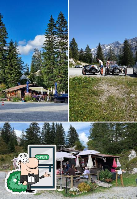 Gli esterni di Buvette du Col de La Croix