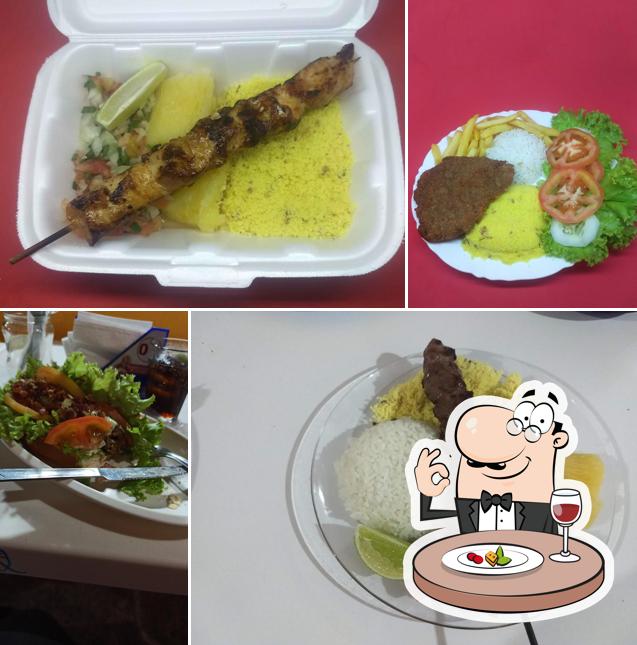 Platos en Churrasquinho da Pracinha