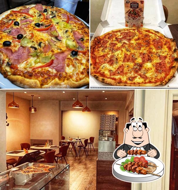 L’image de la nourriture et intérieur de Pizzeria du coin’s