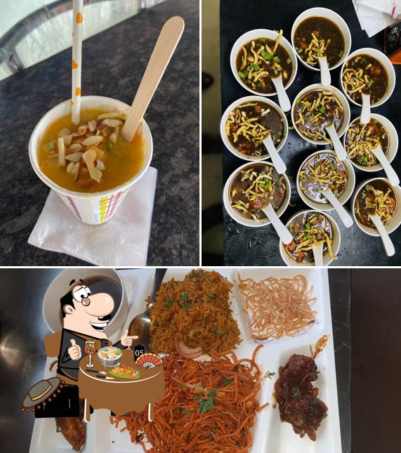 Food at Sizziling Chinese Resto and Juice Bar + More