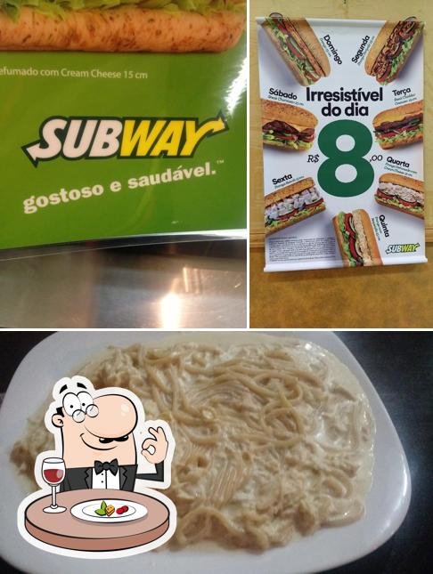 Comida em Subway