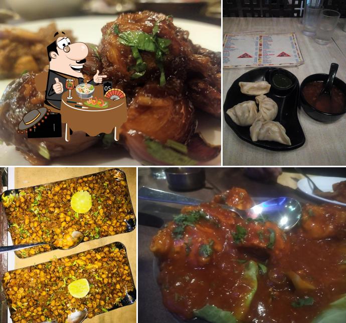 Food at The Treat Restaurant