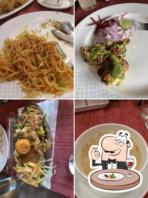 Food at Samarat Restaurant at Chanakya