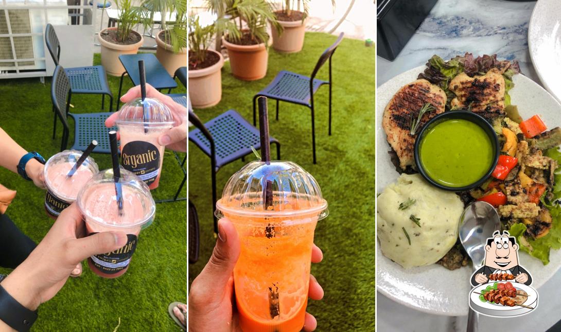 Food at Organic cafe