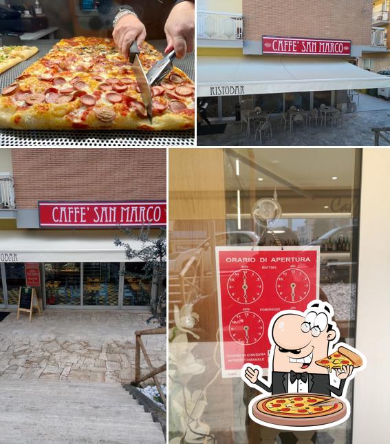 Ordina una pizza a Caffè San Marco