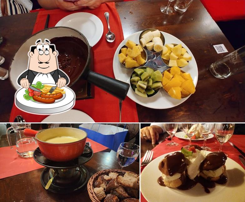 Fonduta al Edelweiss restaurant