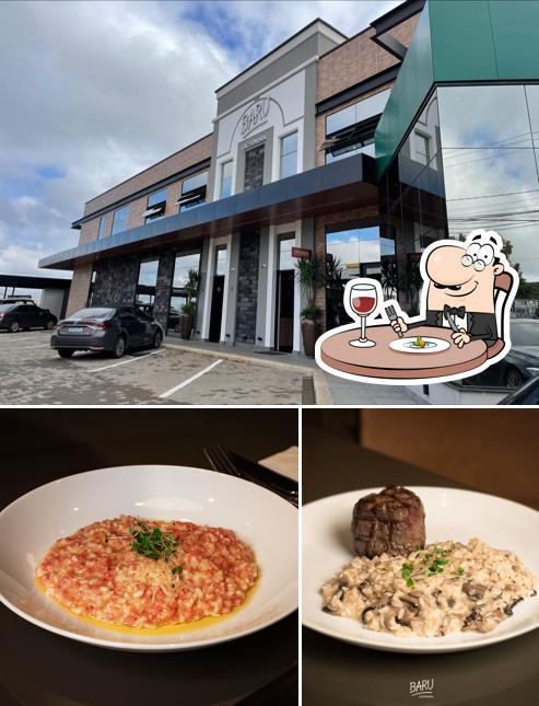 A Baru Gastronomia se destaca pelo comida e exterior