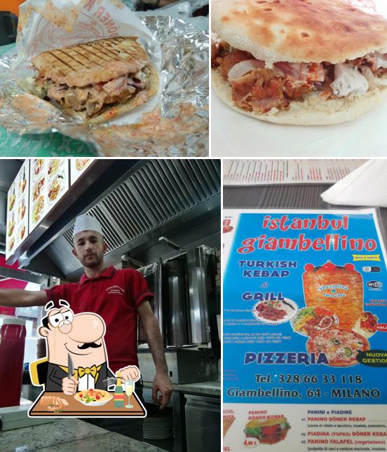 Panino con maiale stirato al Istanbul Turkish Kebap - Pizza-grill di GİAMBELLİNO