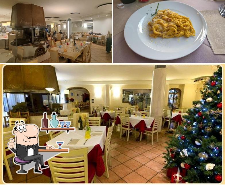 La foto della interni e cibo di Tavernetta Ristorante Pizzeria & Albergo