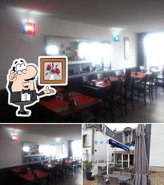 L'intérieur de Crêperie Ty Be New et Bzh burgers
