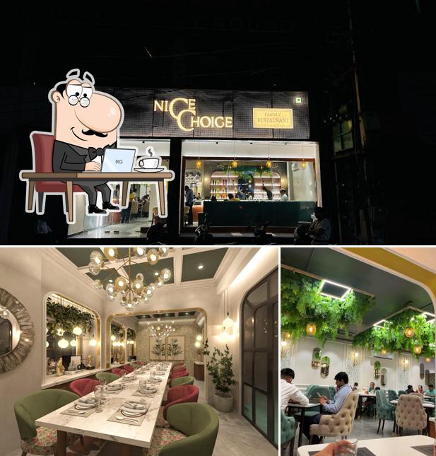 Check out how Nice Choice Bhiwani - Top Dine In & Party Hall looks inside