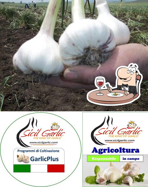 Platti al Sicil Garlic