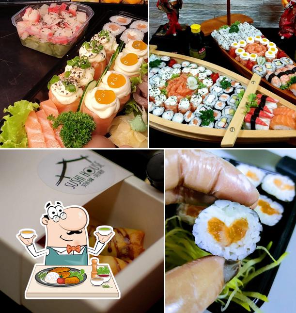 Comida em Sushi House BM